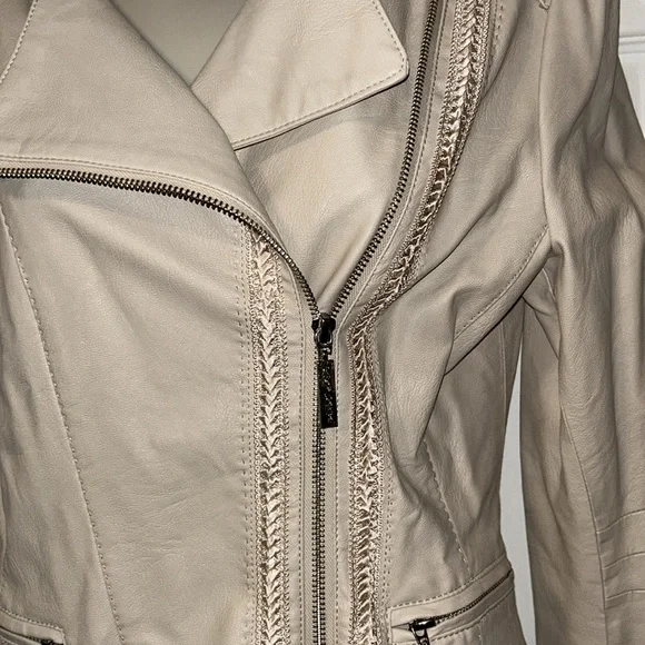 Betsey Johnson Vegan Leather Moto jacket - Picture 2 of 10